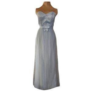 NWT Jiayuanxi Gray Maxi Dress Women's Suze‎ 10
